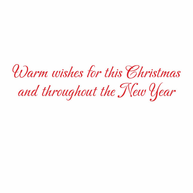 Gilded Door Foil Classic Embossed Boxed Christmas Cards - includes 10 cards & envelopes