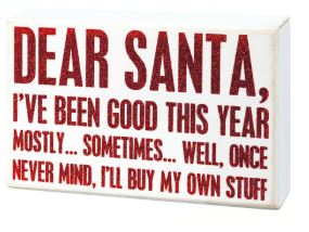 Buy My Own Stuff Box Sign