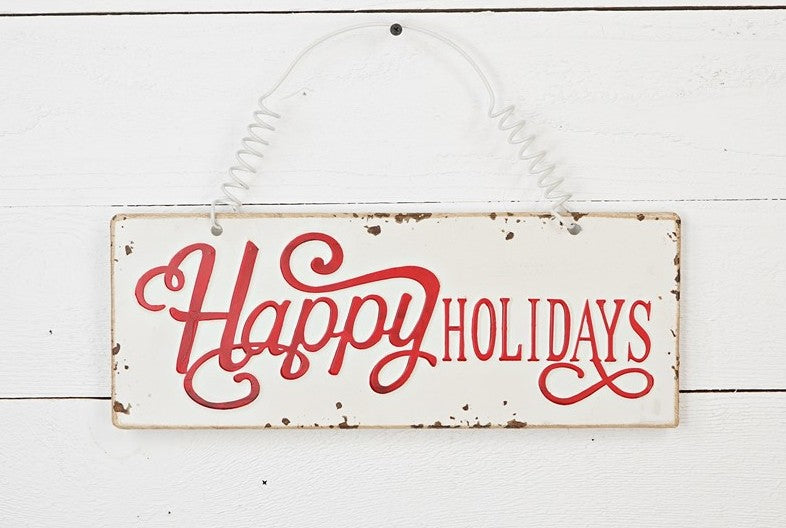 Happy Holidays Sign