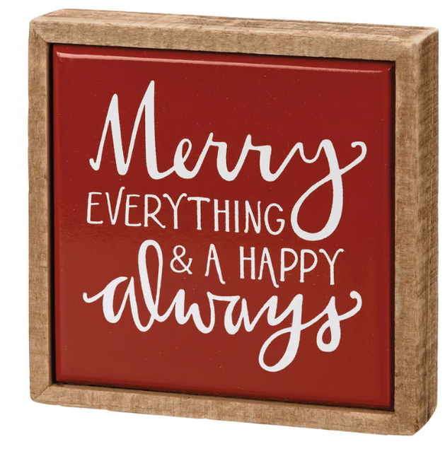Happy Always Box Sign Mini