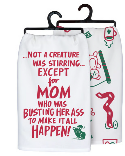 Kitchen Towel Except For Mom