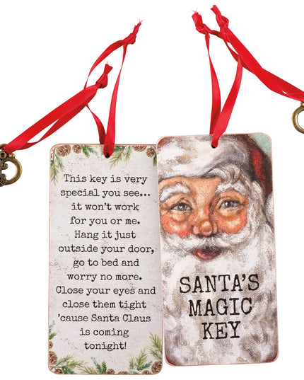 Santa's Key Ornament