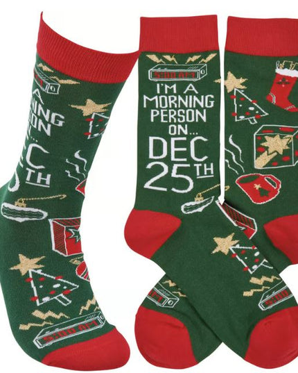 Socks Morning Person