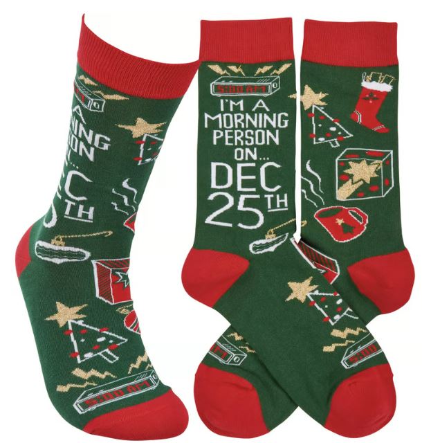 Socks Morning Person