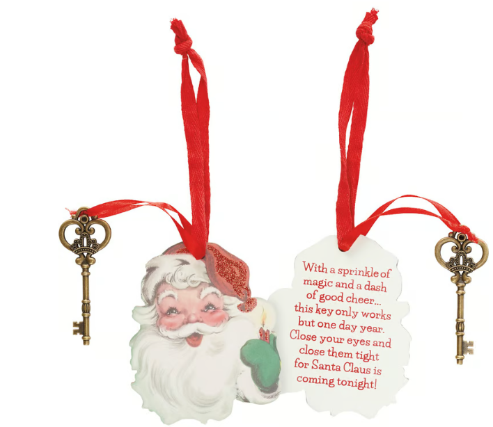 Ornament Santa Claus Key
