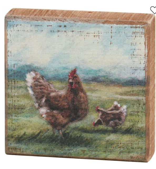 Chicken Block Sign