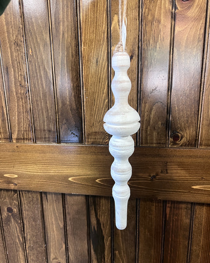 Wood Finial Ornament- Multiple Color Options image 2