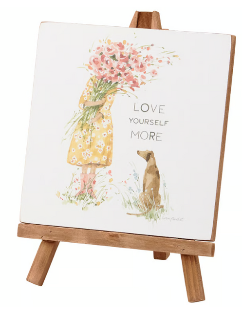 Love Yourself More Easel