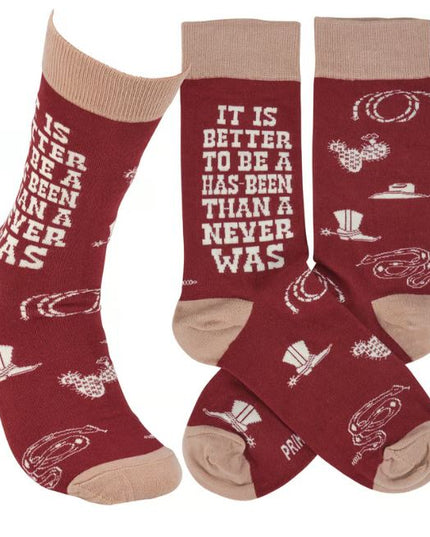 Socks A Has-Been