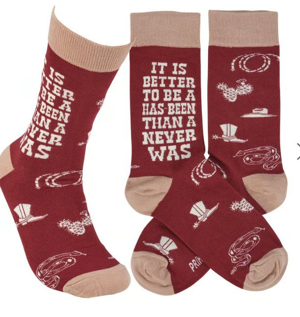 Socks A Has-Been