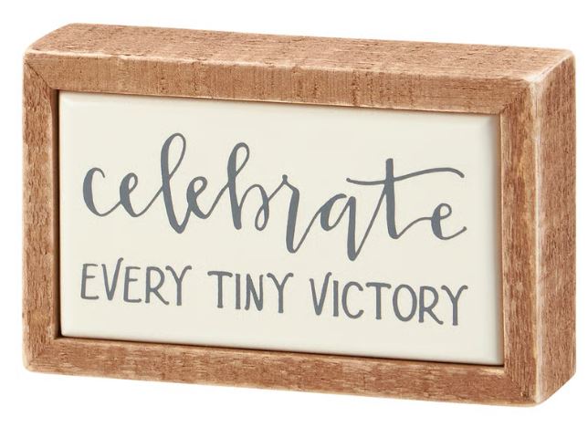 Celebrate Box Sign Mini