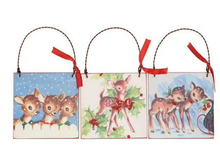 Christmas Deer Ornaments