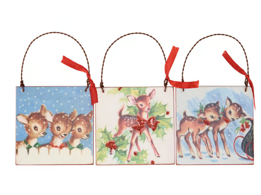 Christmas Deer Ornaments