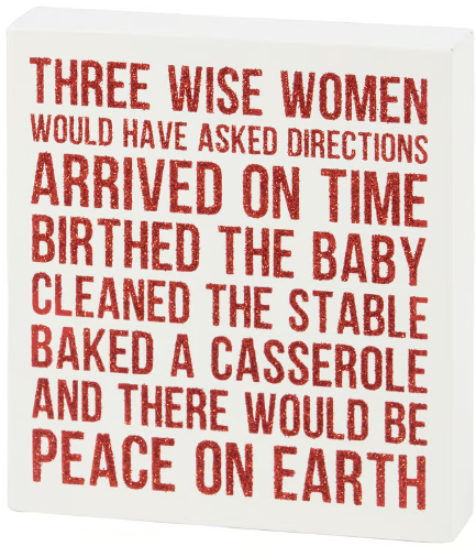 Wise Women Block Sign