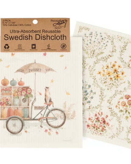 Fall Days Swedish Dish Cloth Set