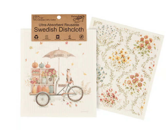 Fall Days Swedish Dish Cloth Set