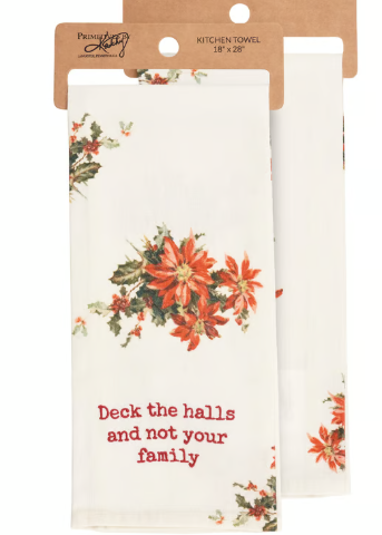 Deck the Halls Kitchen Towel