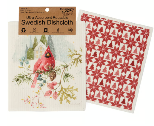 Cardinal Swedish Dishcloth Set