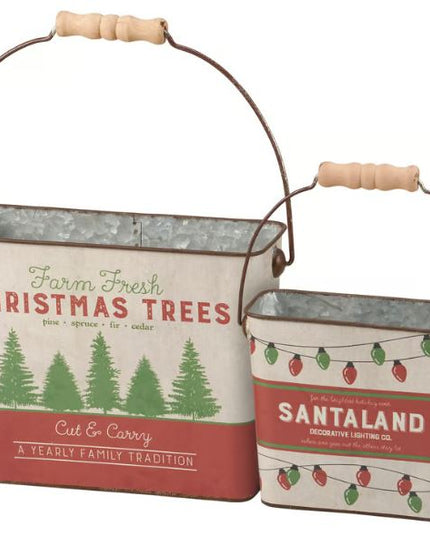 Santaland Assorted Buckets