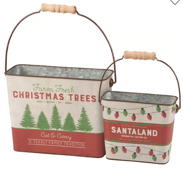 Santaland Assorted Buckets