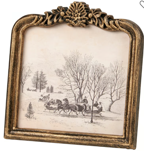 Open Sleigh Framed Art