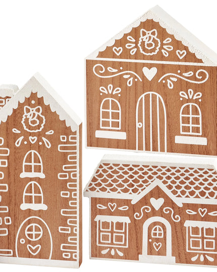 Chunky Gingerbread House Sitter