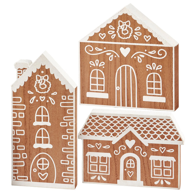 Chunky Gingerbread House Sitter