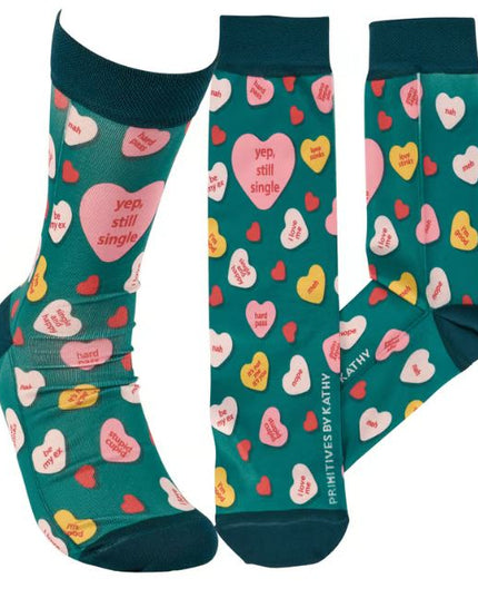 Yep I'm Still Single Socks