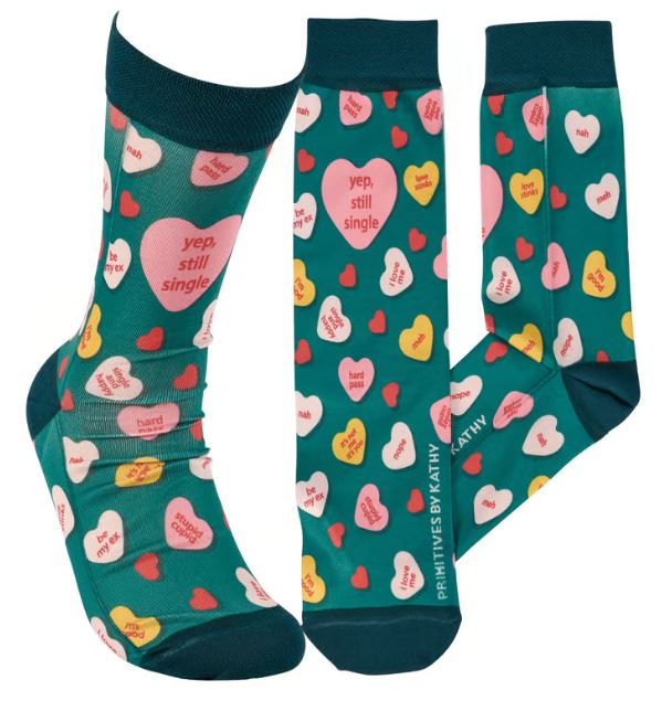 Yep I'm Still Single Socks