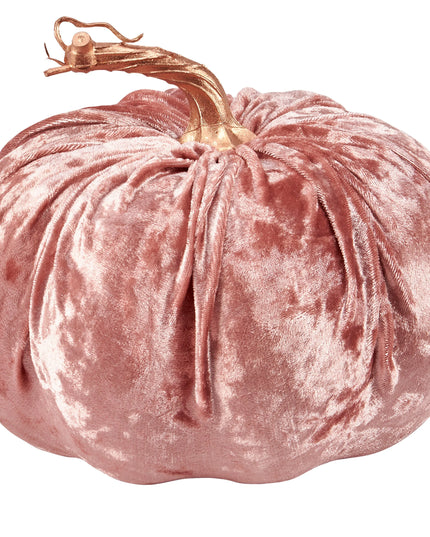 Blush Velvet Pumpkin