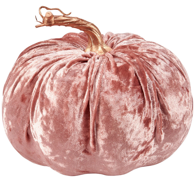 Blush Velvet Pumpkin
