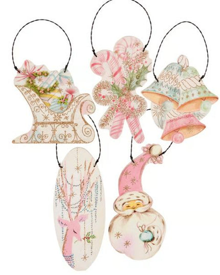 Pastel Christmas Ornament Assorted Styles