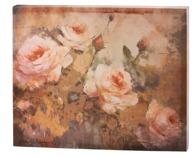 Tea Rose Wall Art
