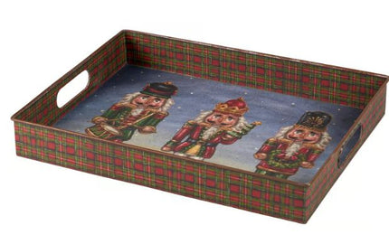 Tray Christmas Nutcrackers