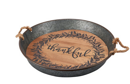 Tray- Thankful