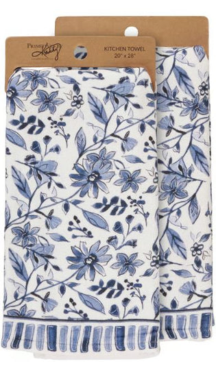 Blue Florals Kitchen Towel