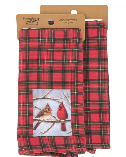Cardinal Couple Kitchen Towel