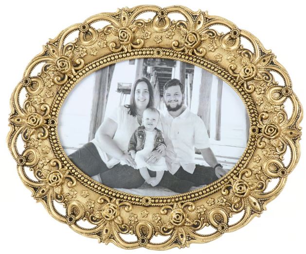 Cottage Rose Photo Frame