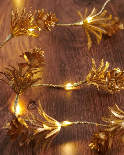 Lighted Floral Garland