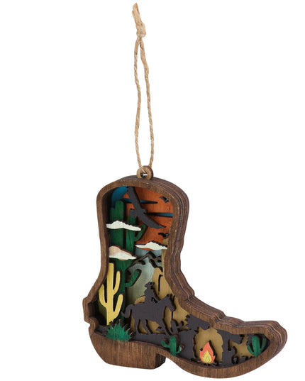 Cowboy Boot Ornament