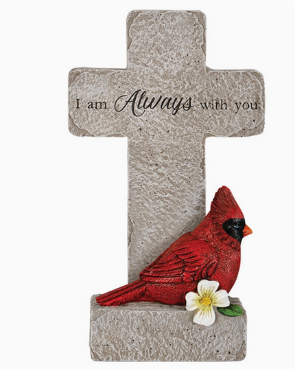 I'm Always With You Cardinal Cross 12"