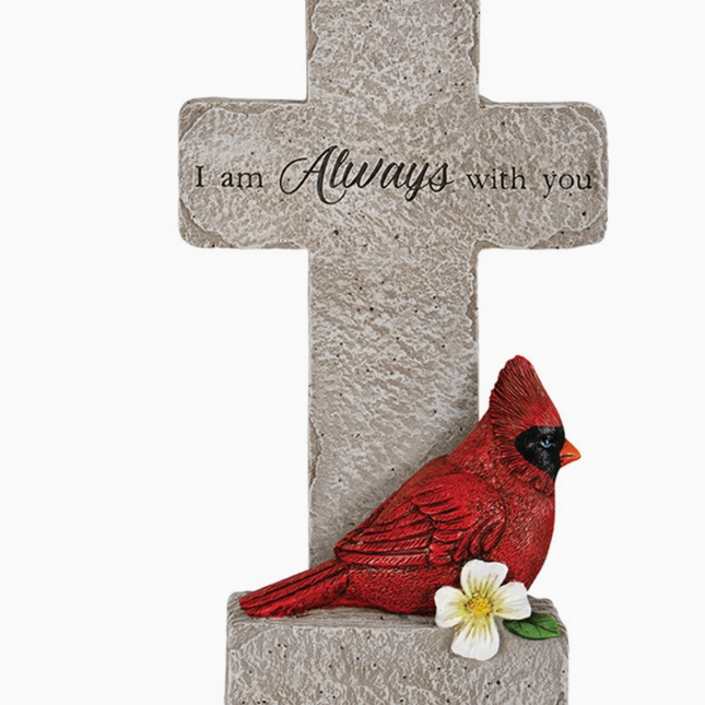 I'm Always With You Cardinal Cross 12"