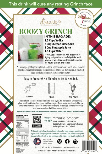 Boozy Grinch Cocktail Mix