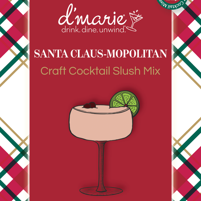Santa Claus-mopolitan Craft Cocktail Slush Mix