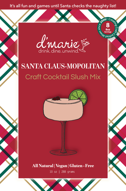 Santa Claus-mopolitan Craft Cocktail Slush Mix