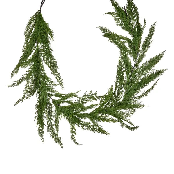 6'L Arborvitae Slim Garland