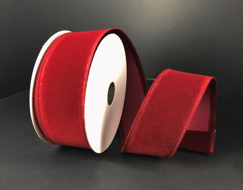 Burgundy Velvet 1.5"x10Y