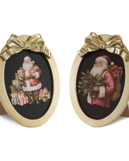 Santa Plaque (Assorted Styles)