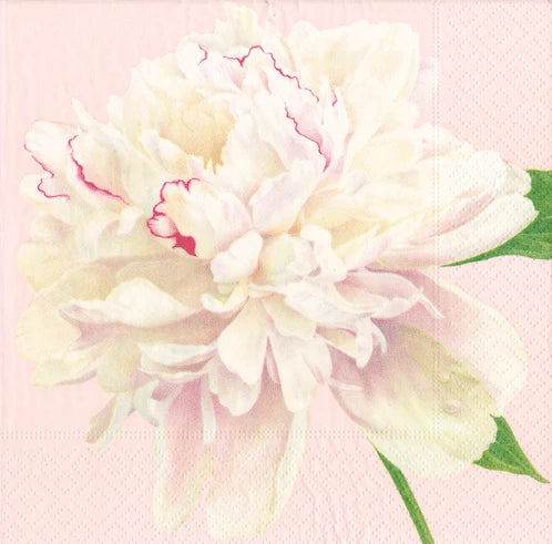 Duchess Peonies Blush Napkin Cocktail