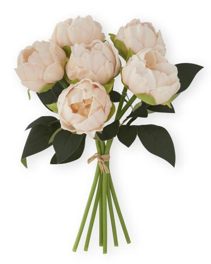 12" Real Touch Peony Bundle